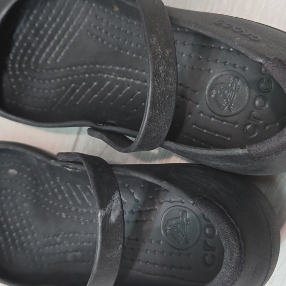 Crocs Women Alice Mary Jane Rubber Clog Mule Flats shoes sz 10 - Picture 12 of 12